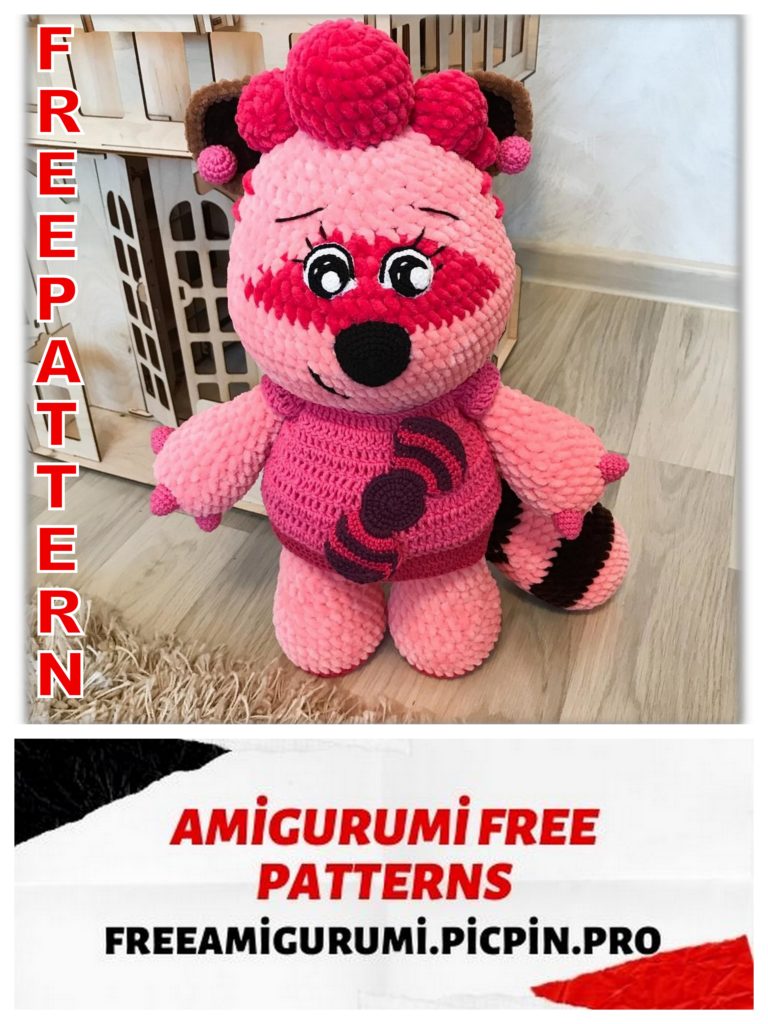 Amigurumi Velvet Toy Sonya Free Crochet Pattern