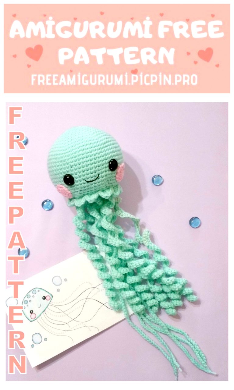 Amigurumi Jellyfish Free Crochet Pattern