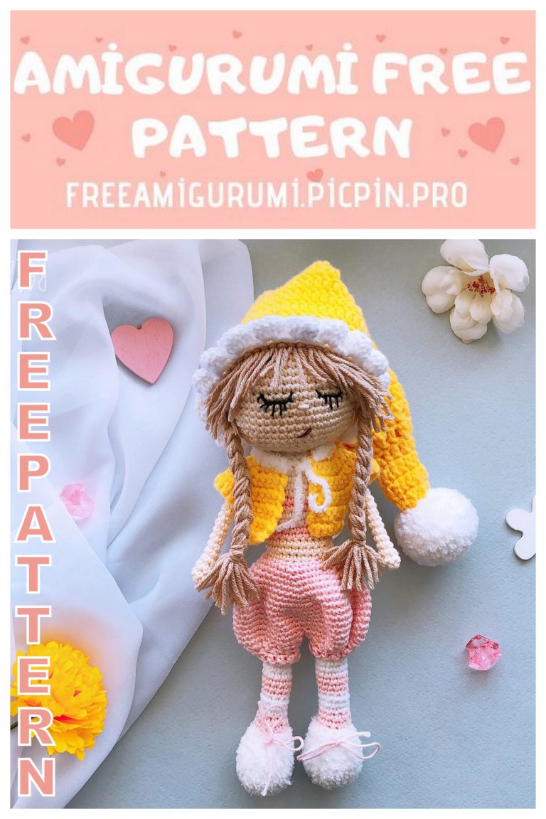 Amigurumi Doll Henrietta Free Crochet Pattern