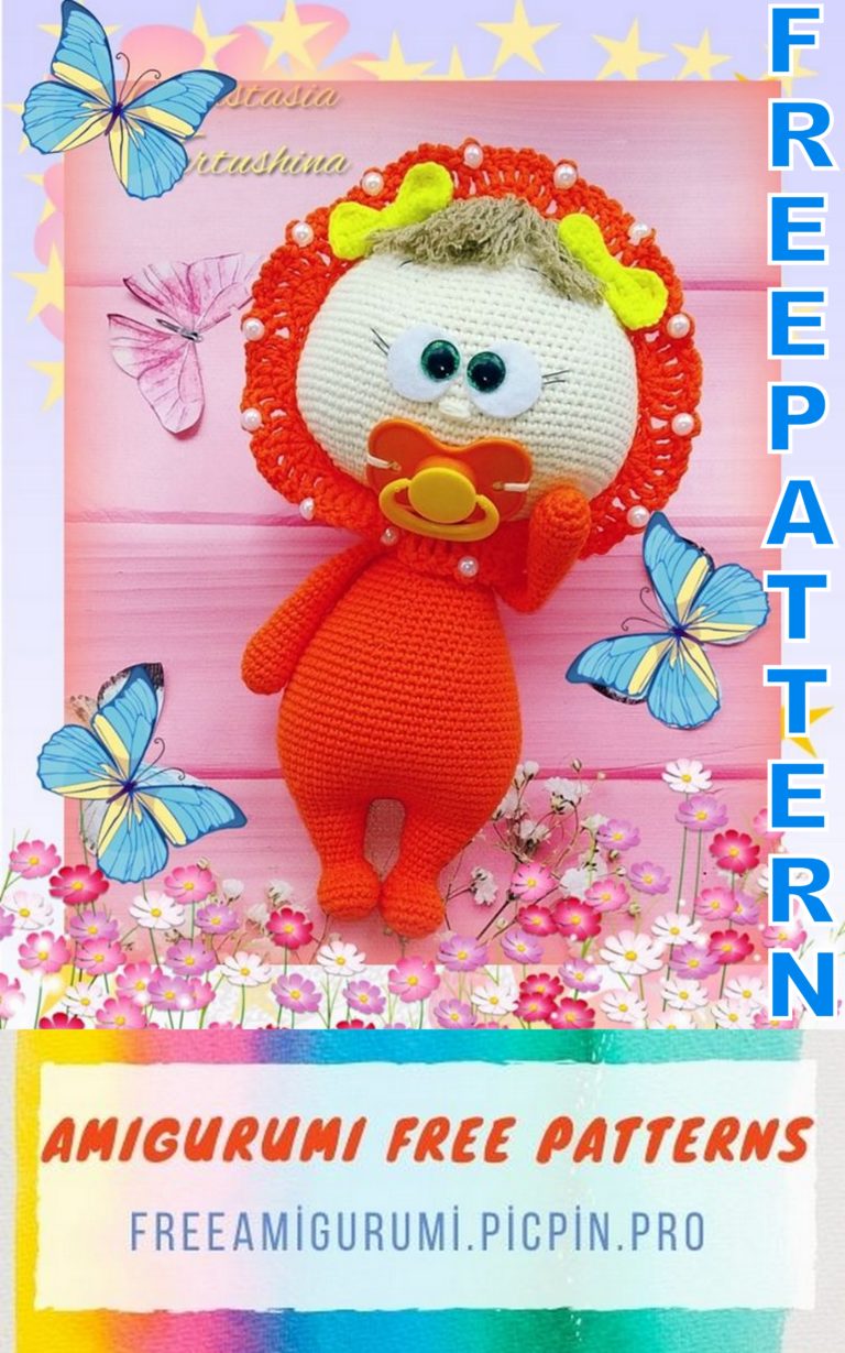 Pacifier Doll Amigurumi Free Crochet Pattern