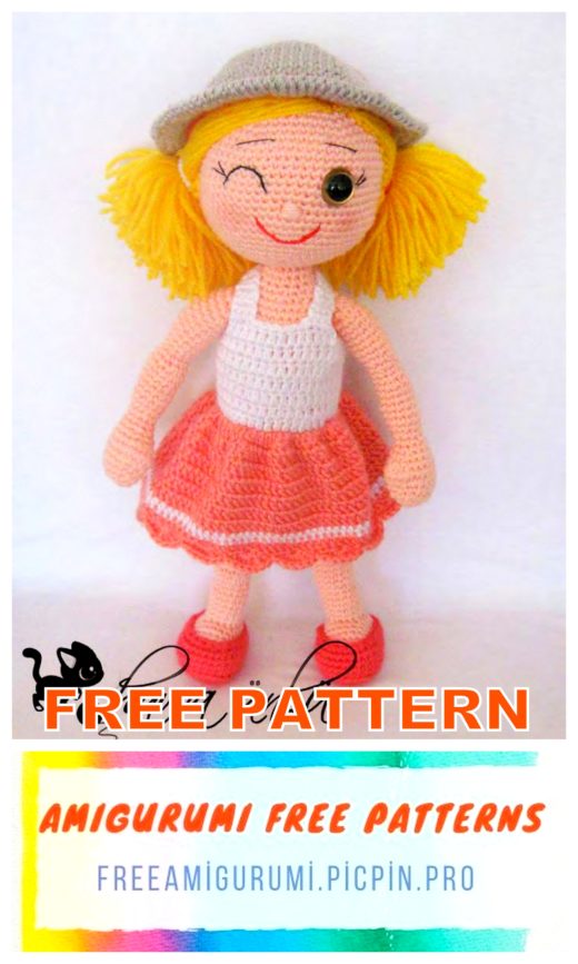 Amigurumi Dream Fairy Doll Free Crochet Pattern - Amigurumi