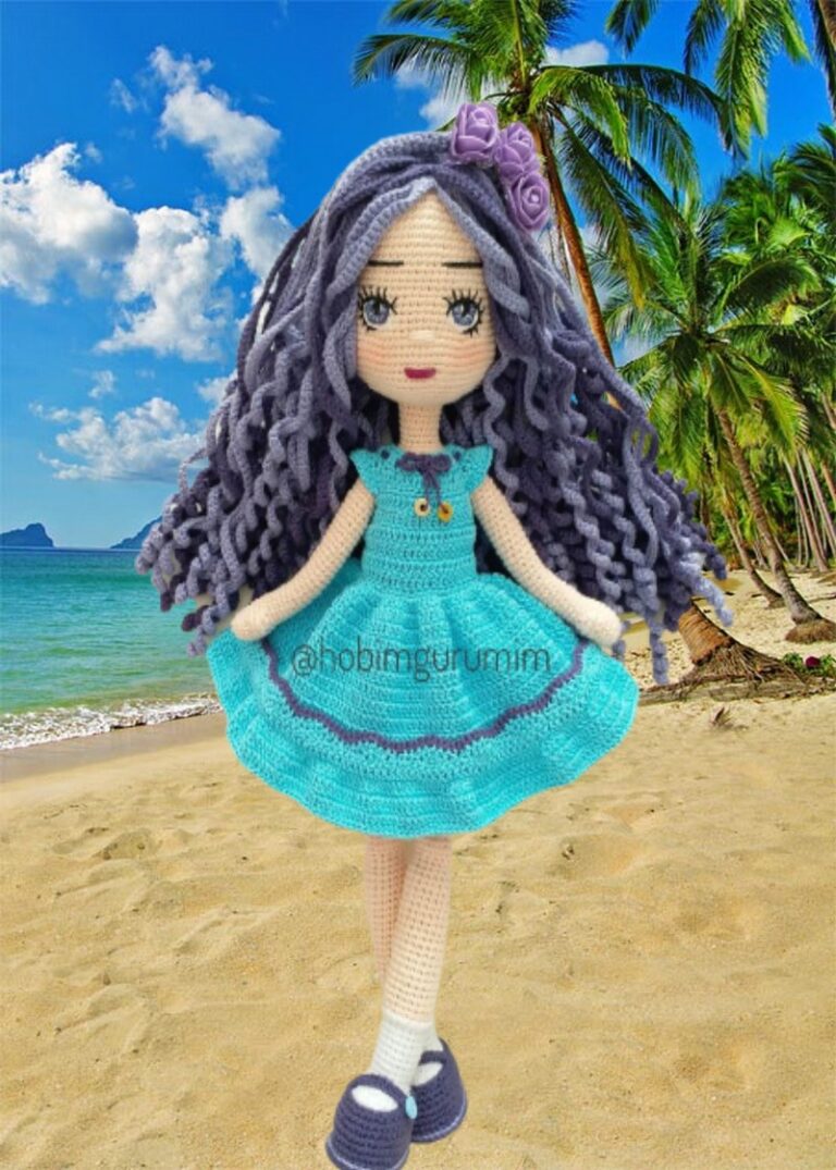 Sea Baby Doll Amigurumi Free Crochet Pattern