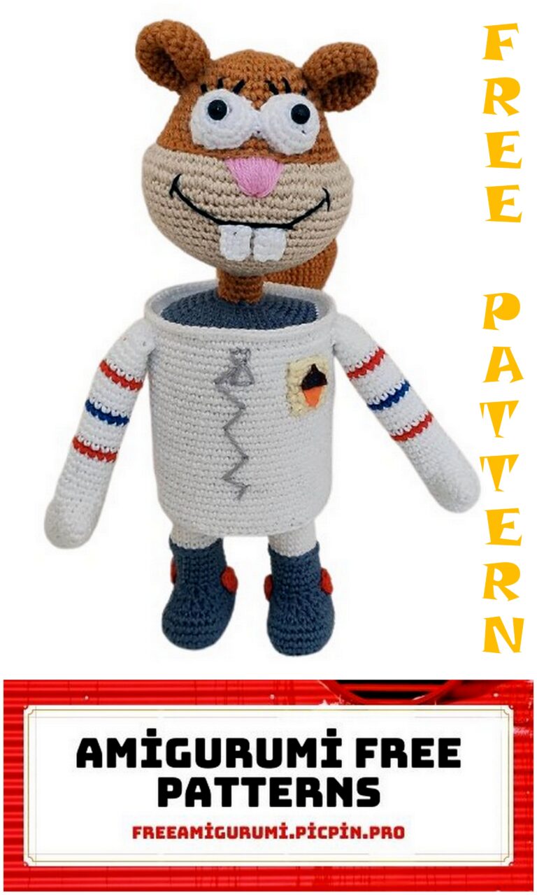 Robot Beaver Amigurumi Free Crochet Pattern