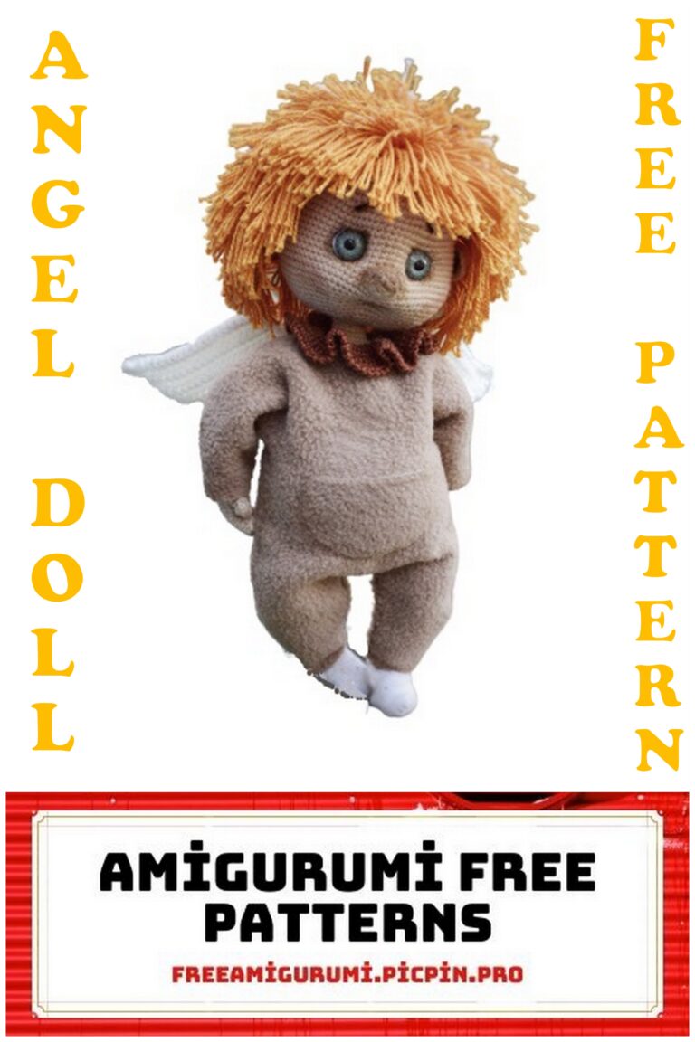 Angel Doll Amigurumi Free Crochet Pattern