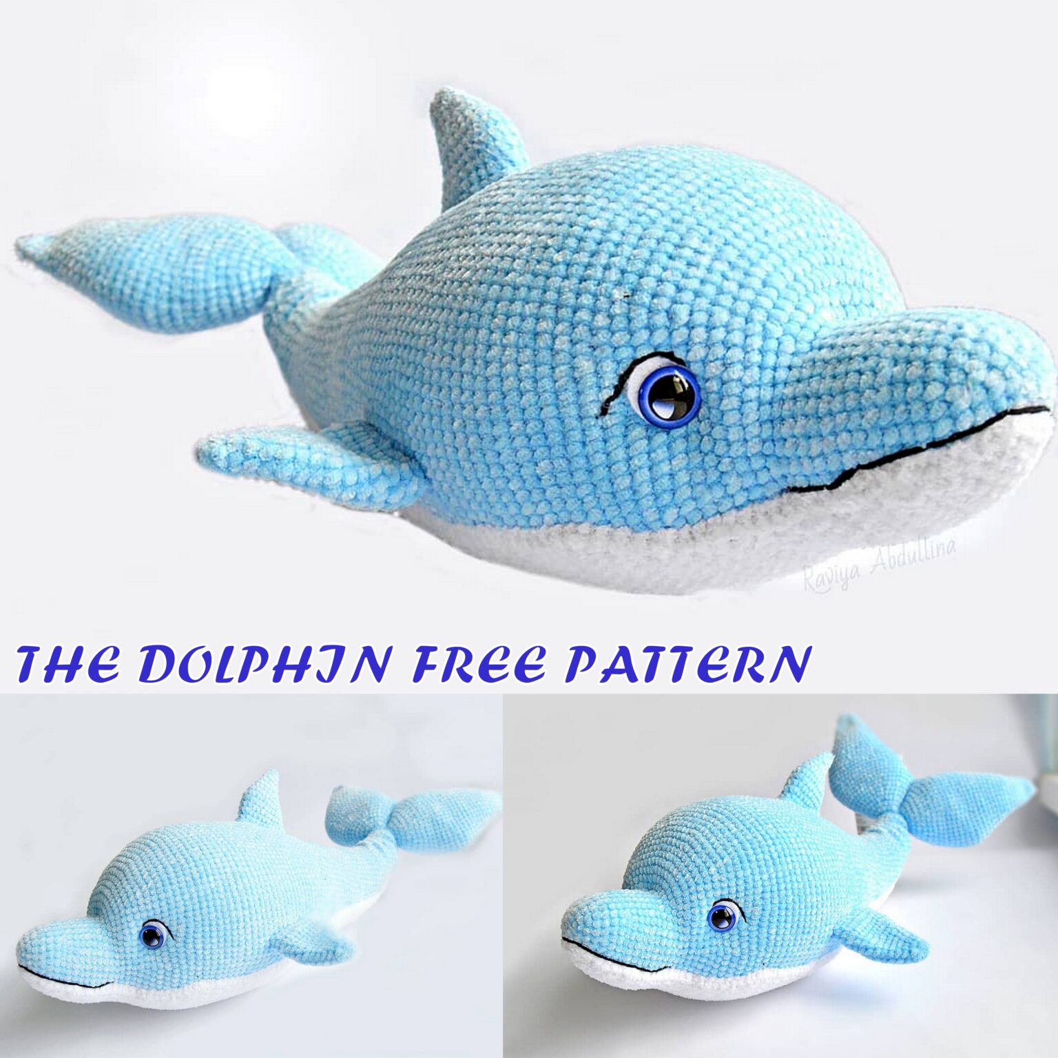 The Dolphin Amigurumi Free Crochet Pattern Amigurumi