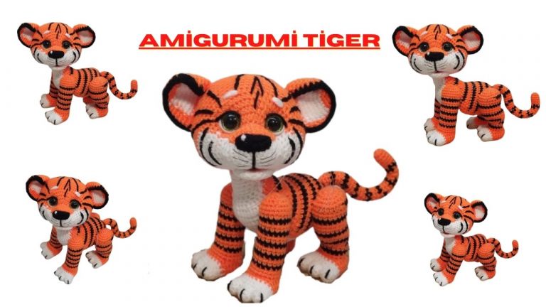 Little Cute Tiger Amigurumi Free Crochet Pattern