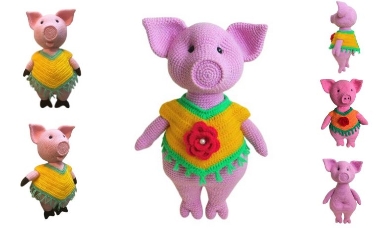 Free Amigurumi Cute Pig Pattern – Crochet Your Adorable Piggy
