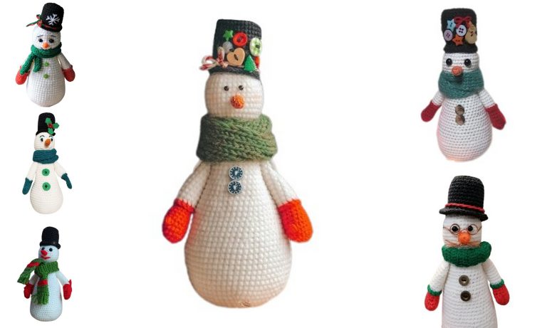 Create a Snowman Amigurumi with Our Free Pattern
