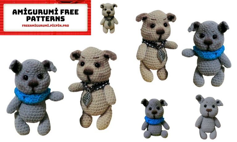 Little Cute Dog Amigurumi Free Pattern: Crochet Your Adorable Canine Companion!